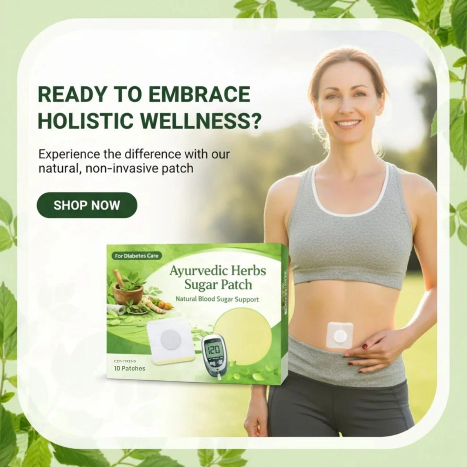 Ayurvedic Herbs Sugar Patch