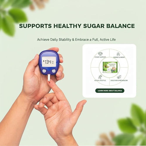 Ayurvedic Herbs Sugar Patch – thin peel-and-stick herbal patch for daily use