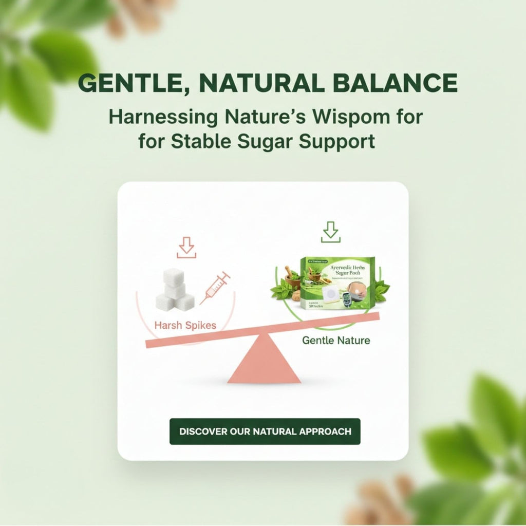 Ayurvedic Herbs Sugar Patch – made with a blend of traditional Ayurvedic herbs