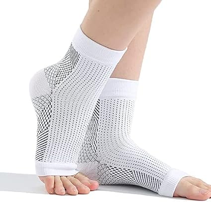 Neuropathy compression socks for foot pain relief