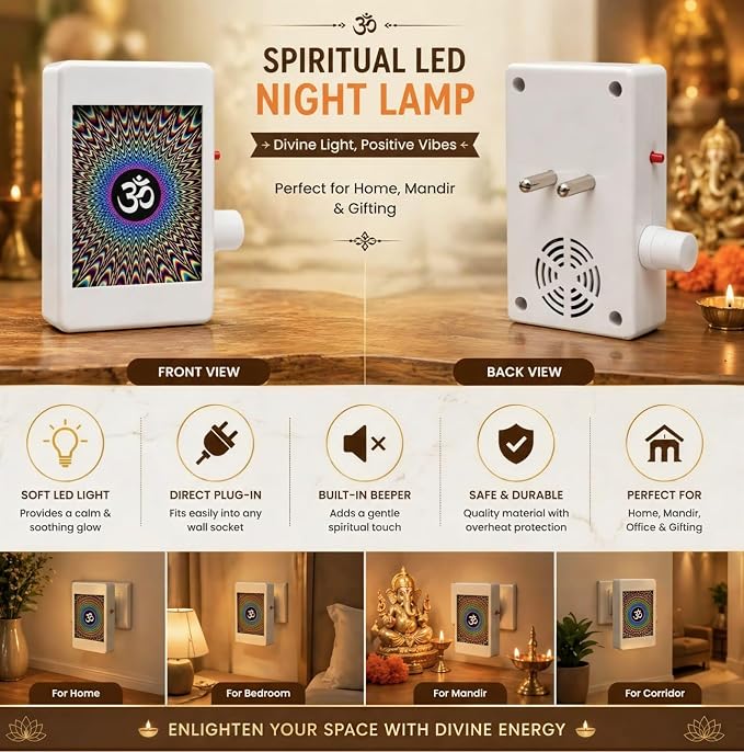 Electronic device playing 32 mantras