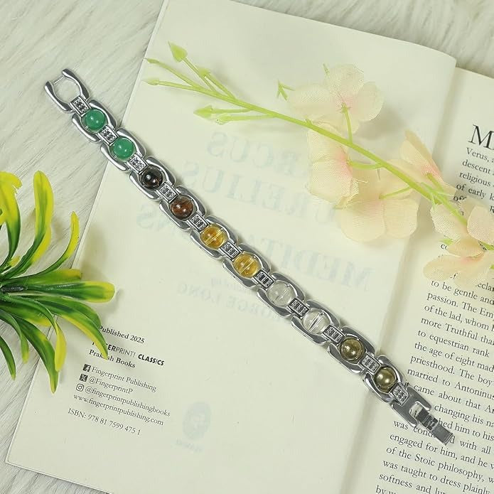 Green aventurine Dhan Yog bracelet