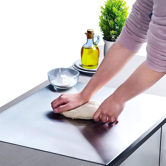 stainless steel over sink cutting board